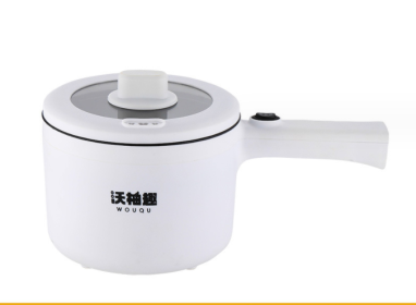 Home Integrated Noodle Cooking Intelligent Small White Pot Electric (Option: White-Single pot-CN)